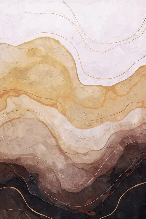 Abstract Marble Wave II