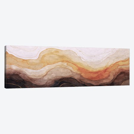 Abstract Marble Wave III Canvas Print #HMS702} by Helo Moraes Canvas Art Print