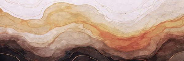 Abstract Marble Wave III