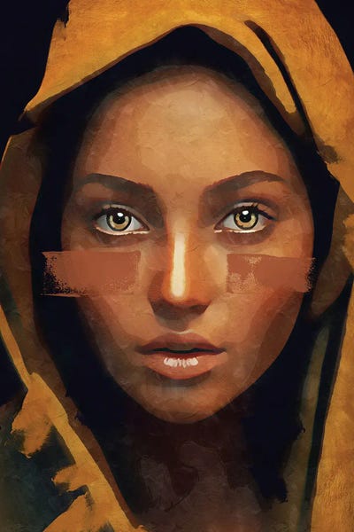 United Colors XI by Helo Moraes framed canvas print