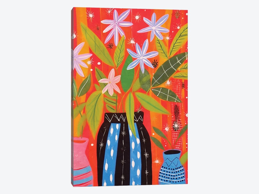 Frida Khalo Vase Blue by Helo Moraes 1-piece Art Print