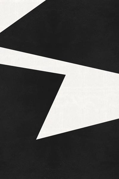 Abstract Black Diptych I by Helo Moraes canvas print