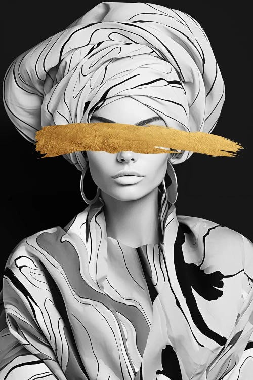 Dubai Woman II by Helo Moraes wall art