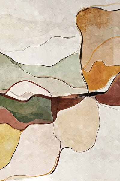 Organic Harmony I by Helo Moraes canvas print