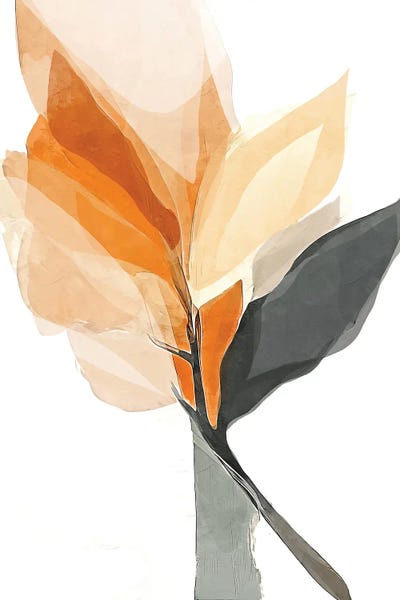 Flower Abstract I by Helo Moraes canvas print