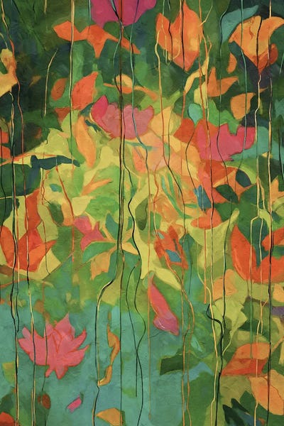 Helo Moraes: Impressionist Garden by Helo Moraes