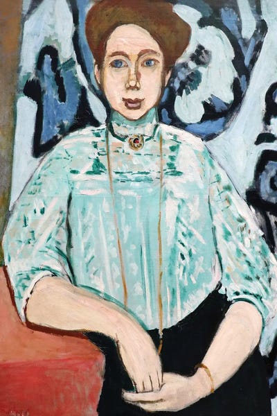 All Things Matisse: Portrait of Greta Moll by Henri Matisse