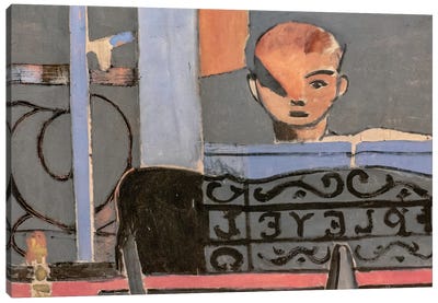 The Piano Lesson Canvas Art Print - Henri Matisse