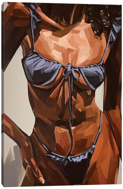 Aleiya Canvas Art Print - Women's Swimsuit & Bikini Art