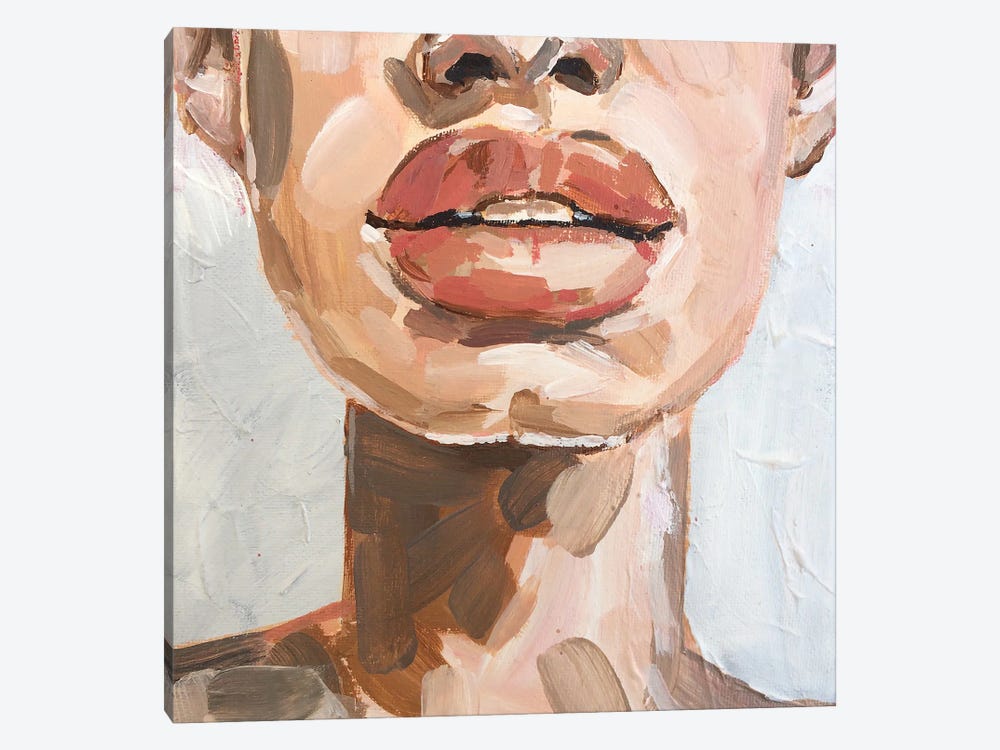 Nude Lips II by Hana Tischler 1-piece Art Print