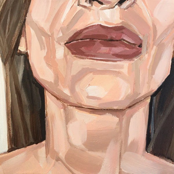 Hana Tischler: Purple Lips by Hana Tischler