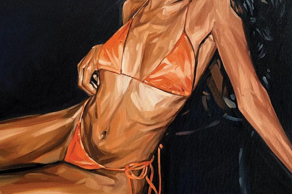 Body Language: She Didn't Want The Moon So She Took The Ocean Instead by Hana Tischler