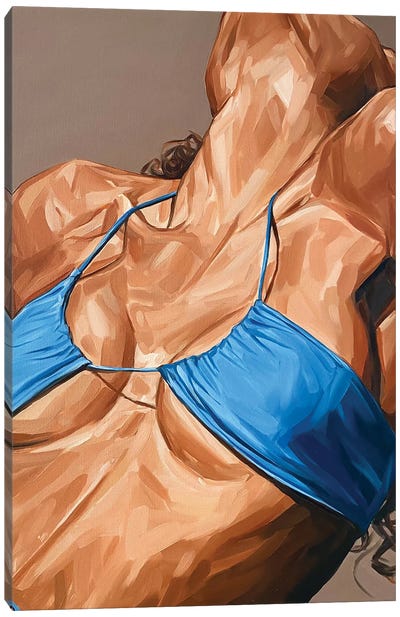 Donatella Canvas Art Print - Women's Swimsuit & Bikini Art
