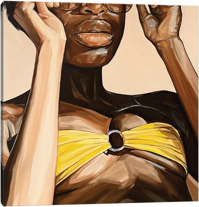 Suntoucher Canvas Art Print - Women's Swimsuit & Bikini Art