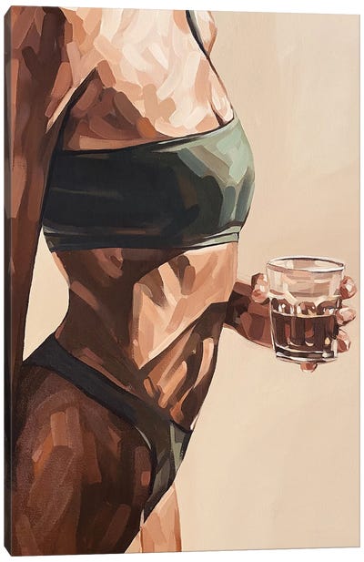 Kenya Canvas Art Print - Women's Swimsuit & Bikini Art