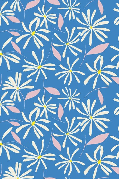 Free Range Daisies by Hanna Beisang framed canvas print