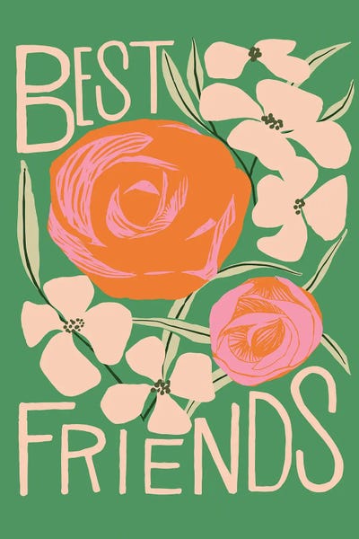 Friendship: B Friend Roses by Hanna Beisang