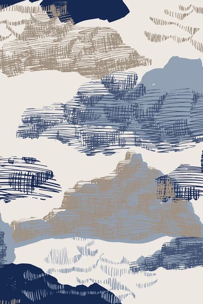 Badlands Sky Land by Hanna Beisang framed canvas print