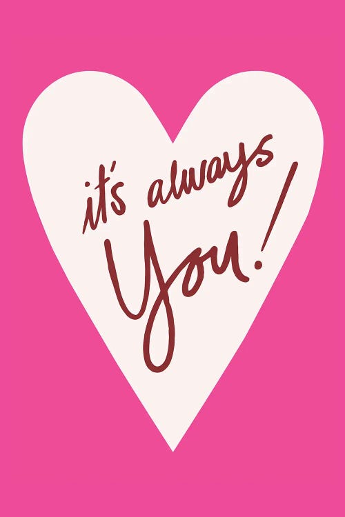 V-Day Always U by Hanna Beisang wall art