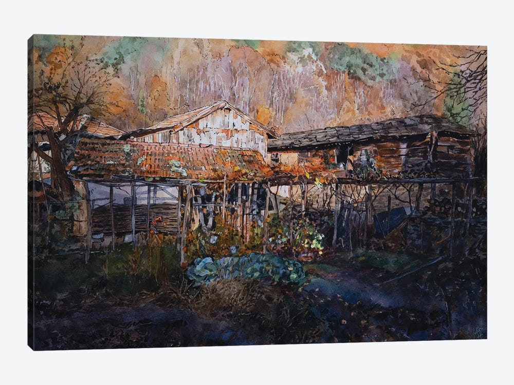 Mama Veseys Barn by John Hancock 1-piece Canvas Art