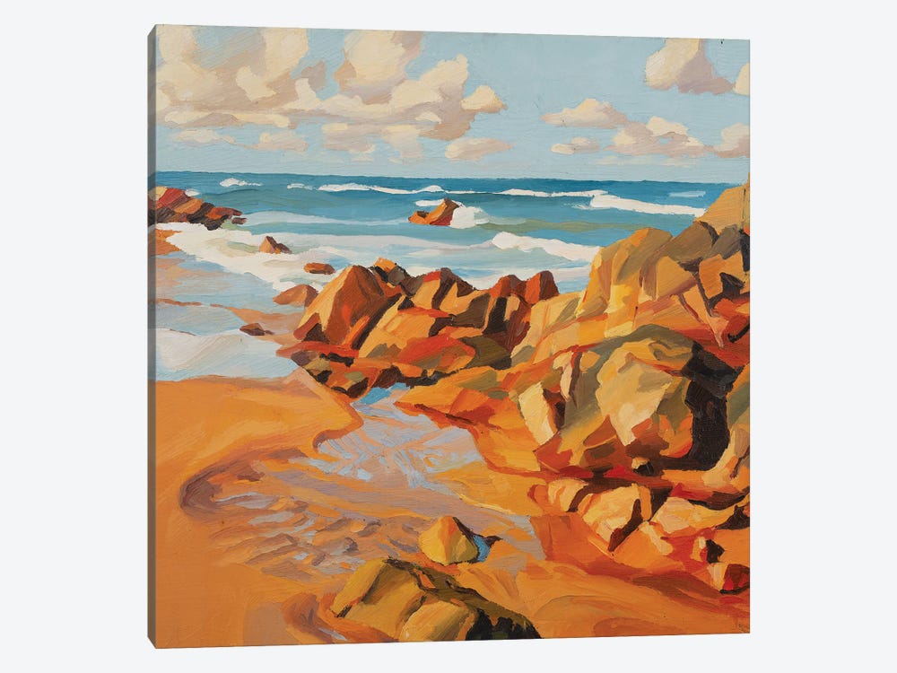 Rocky Coast by John Hancock 1-piece Canvas Print