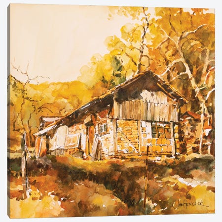 Tranito Barn Canvas Print #HNC20} by John Hancock Canvas Art