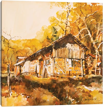 Tranito Barn Canvas Art Print - John Hancock