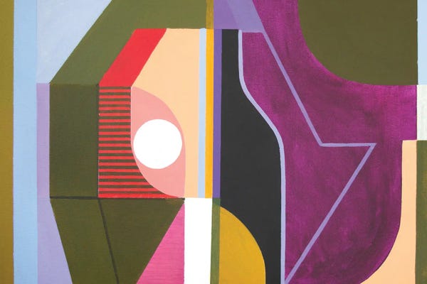 Big & Bold Abstracts: Tectonic by Liam Hennessy