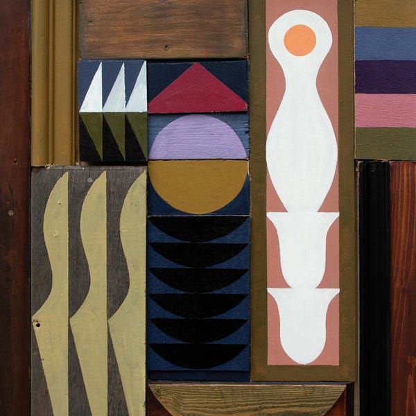 Retro Geo Abstracts: Pageant by Liam Hennessy