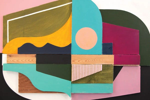 Big & Bold Abstracts: Jetty by Liam Hennessy