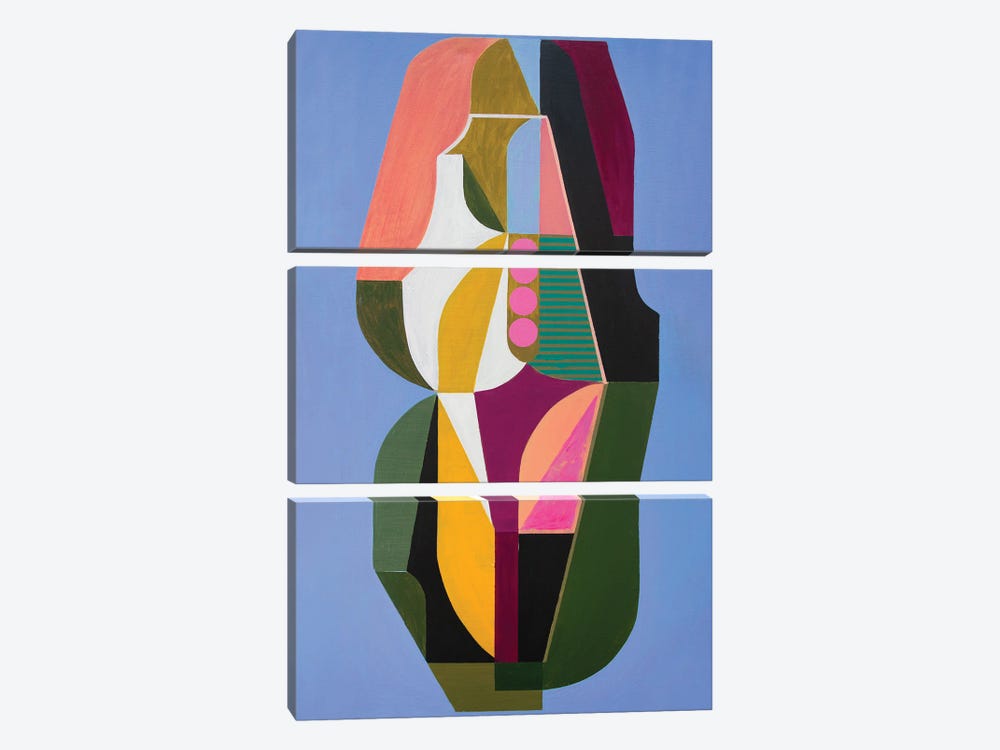 Actualizing Tendency by Liam Hennessy 3-piece Canvas Art Print