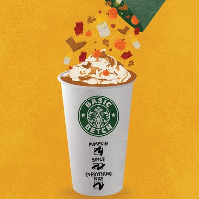 Basic Betch by Hannah Rand framed wall art