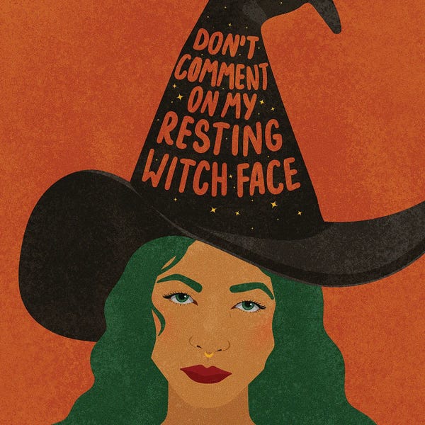 Witches: Resting Witch Face by Hannah Rand