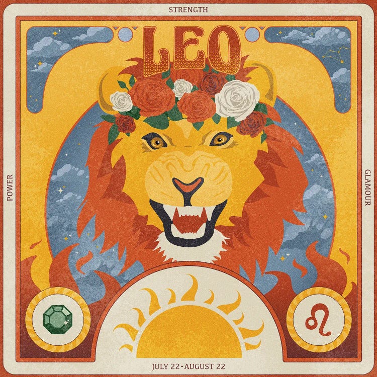 Leo by Hannah Rand wall art