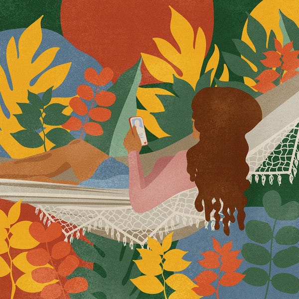 My Happy Place: Hammock by Hannah Rand