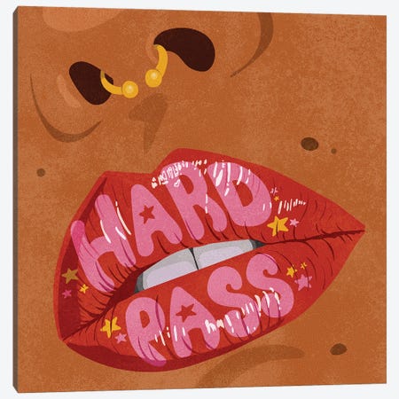 Hard Pass Canvas Print #HNR3} by Hannah Rand Canvas Print