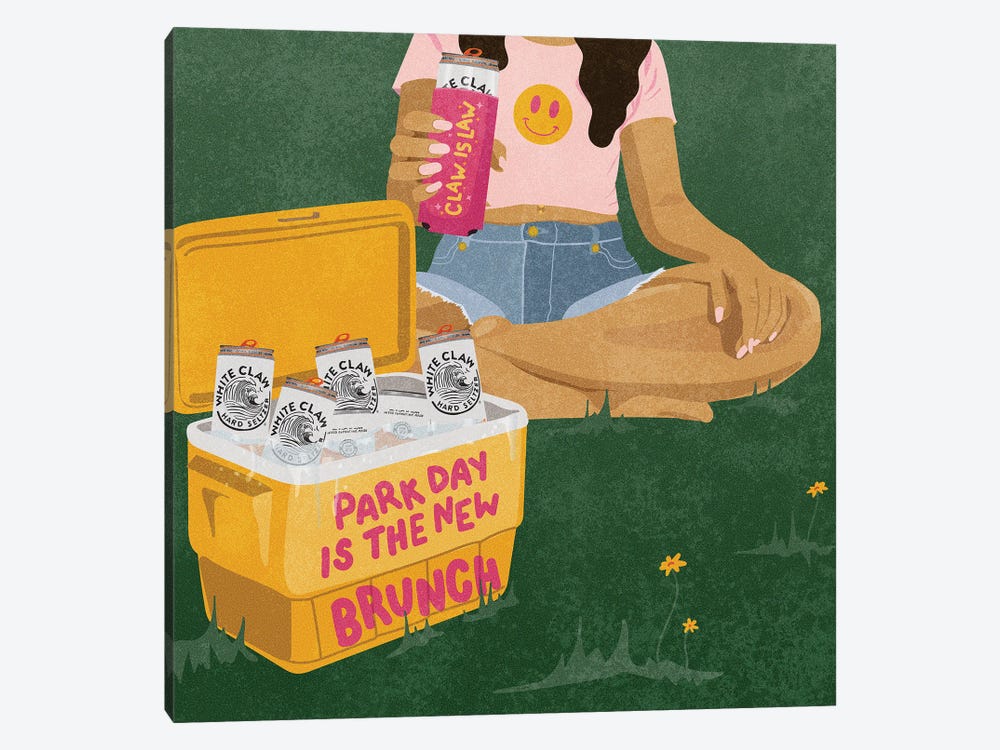 Park Day by Hannah Rand 1-piece Canvas Artwork