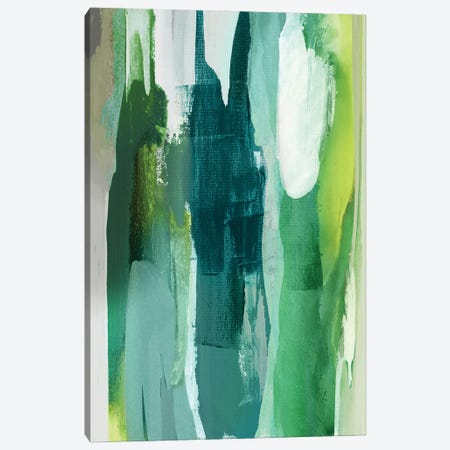 Converge Green I Canvas Print #HNS11} by Jackie Hanson Canvas Print