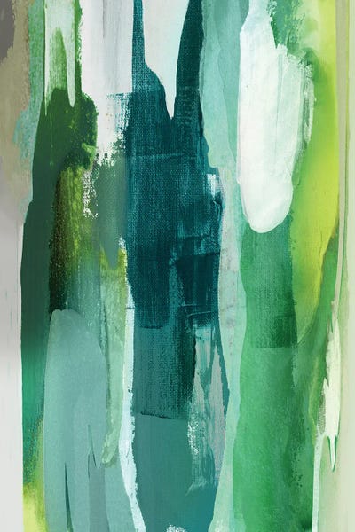 Jackie Hanson: Converge Green I by Jackie Hanson