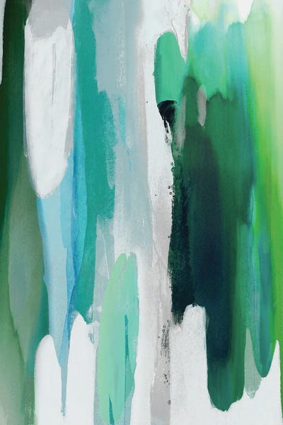 Jackie Hanson: Converge Green II by Jackie Hanson