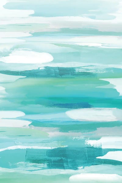 Jackie Hanson: Glide Aqua by Jackie Hanson