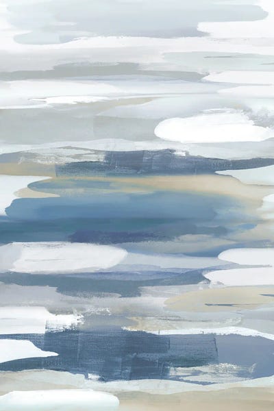 Intuition Blue by Jackie Hanson canvas print