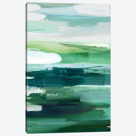 Intuition Green Canvas Print #HNS31} by Jackie Hanson Canvas Print