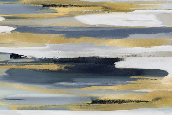 Jackie Hanson: Beyond In Blue And Gold I by Jackie Hanson