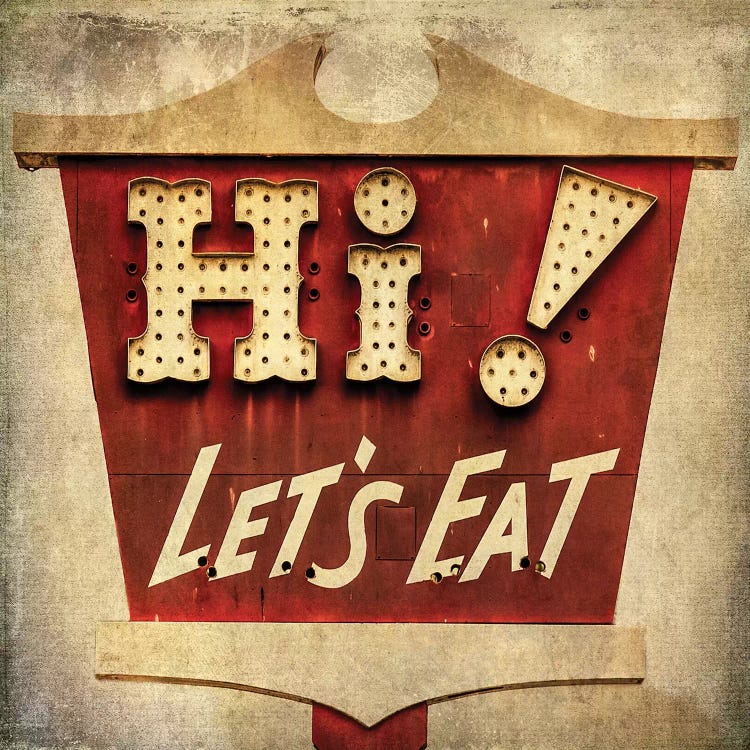 Vintage L.A. III by Honey Malek wall art