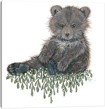 Baby Bear Canvas Art Print