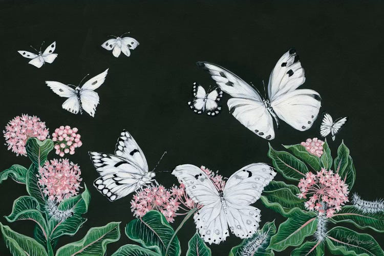 Butterflies by Hollihocks Art wall art