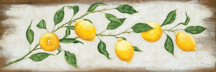 Lemon Branch by Hollihocks Art wall art