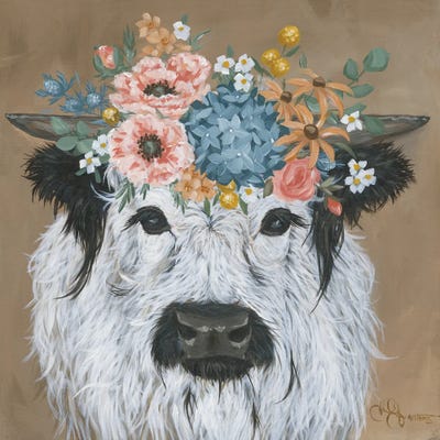 Mrs. Calloway by Hollihocks Art framed canvas print