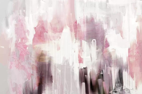 Large Abstract Art - Canvas Prints: Blush by Dan Hobday